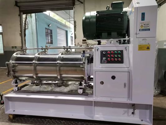 Coarse/ Finishing Grinding Horizontal Bead Mill Disc Type Static / Dynamic Discharge