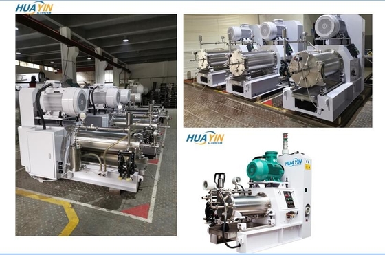 ARO Diaphragm Pump Ink Grinding Machine Mill 18.5kW Stainless Steel Inner Chamber