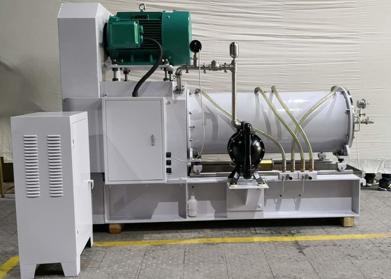 Mass Production 100L/250L Disk Bead Mill Machine In Nylon And Chemical Fiber Of TiO2