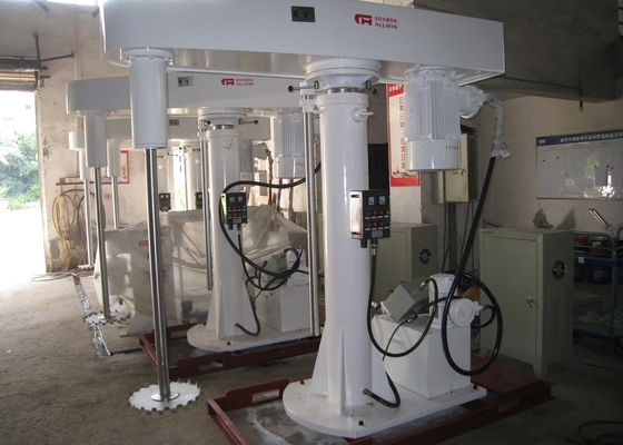 High Speed Disperser 45KW Industrial Paint Pesticide Mixer Machine