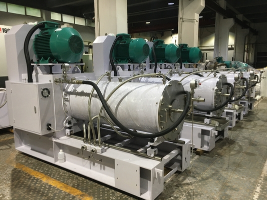 Mass Production 100L/250L Disk Bead Mill Machine In Nylon And Chemical Fiber Of TiO2