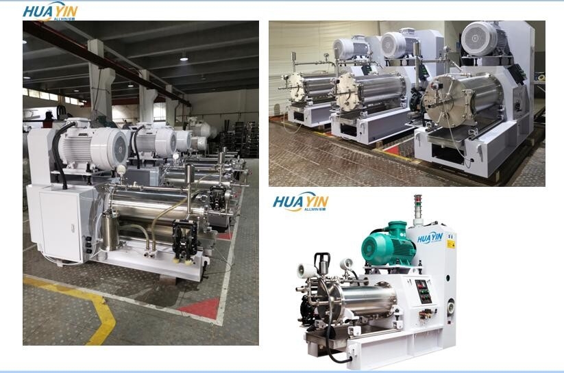 ARO Diaphragm Pump Ink Grinding Machine Mill 18.5kW Stainless Steel Inner Chamber